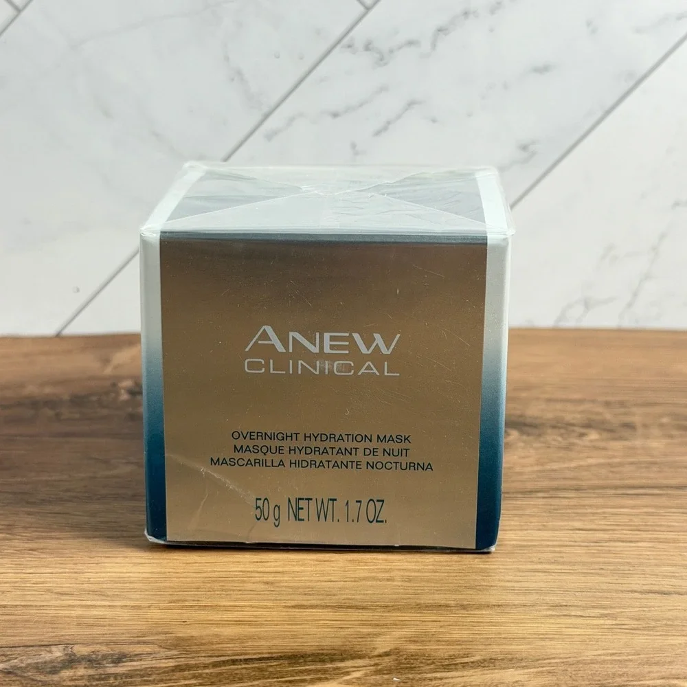 AVON Anew Clinical Overnight Hydration Mask 1.7 fl. oz. / 50g New In‎ Box SEALED
